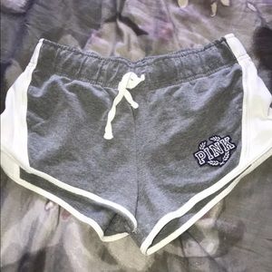 PINK Gray Lounge Shorts Size S
